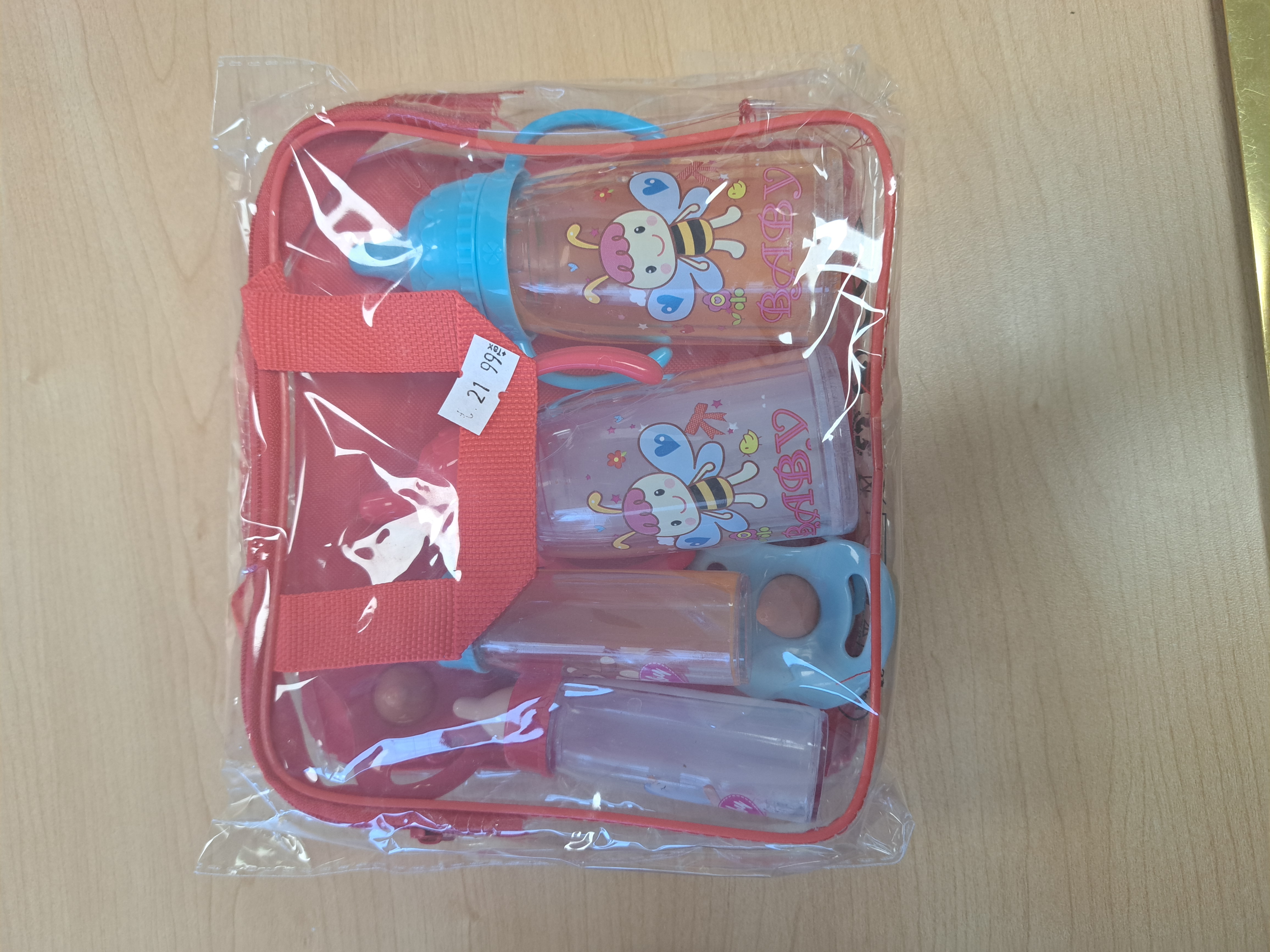 kit de 4 biberon pour poupée